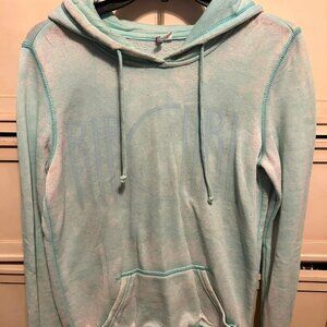 Distressed Rip Curl Light Hoodie - Size Small